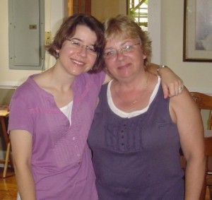 Carrie and her mom!
