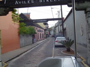 Aviles Street is the oldest street in North America.